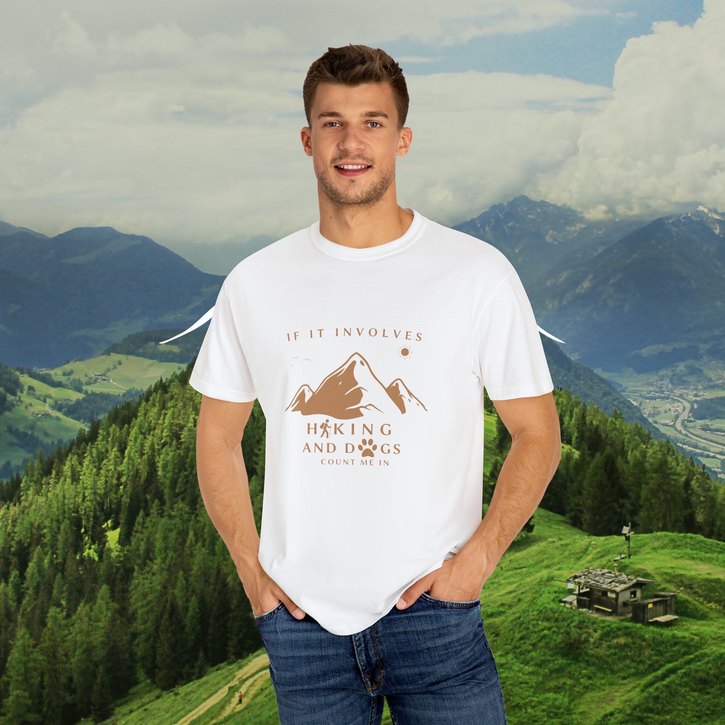 Dog owners Hiking lovers Unisex  T-shirt