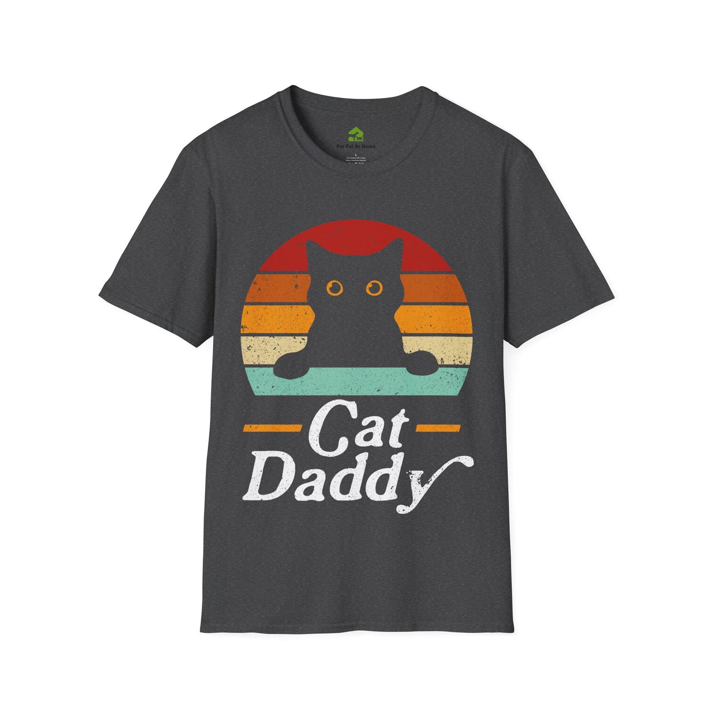 Cat Daddy T-Shirt Cats Lover Retro Funny Cat Quotes