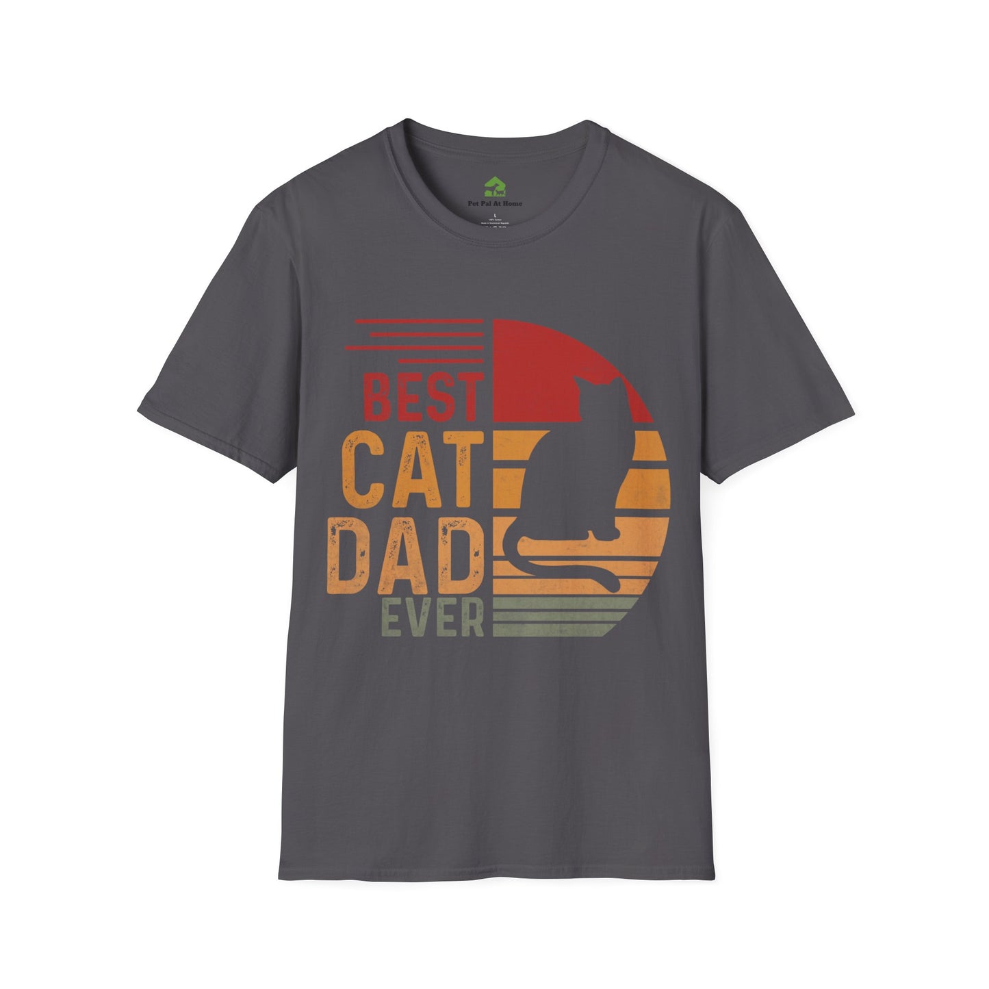 Best Cat Dad Ever Unisex Softstyle T-Shirt