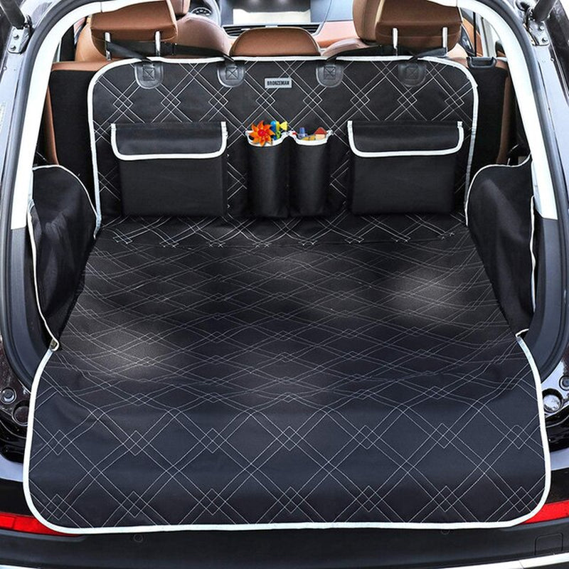 Pet Cargo Cover Liner for SUV Car Non-Slip Waterproof Dog Seat Cover Mat for Back Seat Truck Bumper Flap Protector