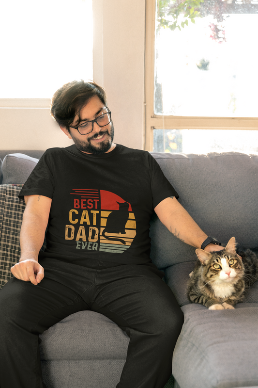 Best Cat Dad Ever Unisex Softstyle T-Shirt