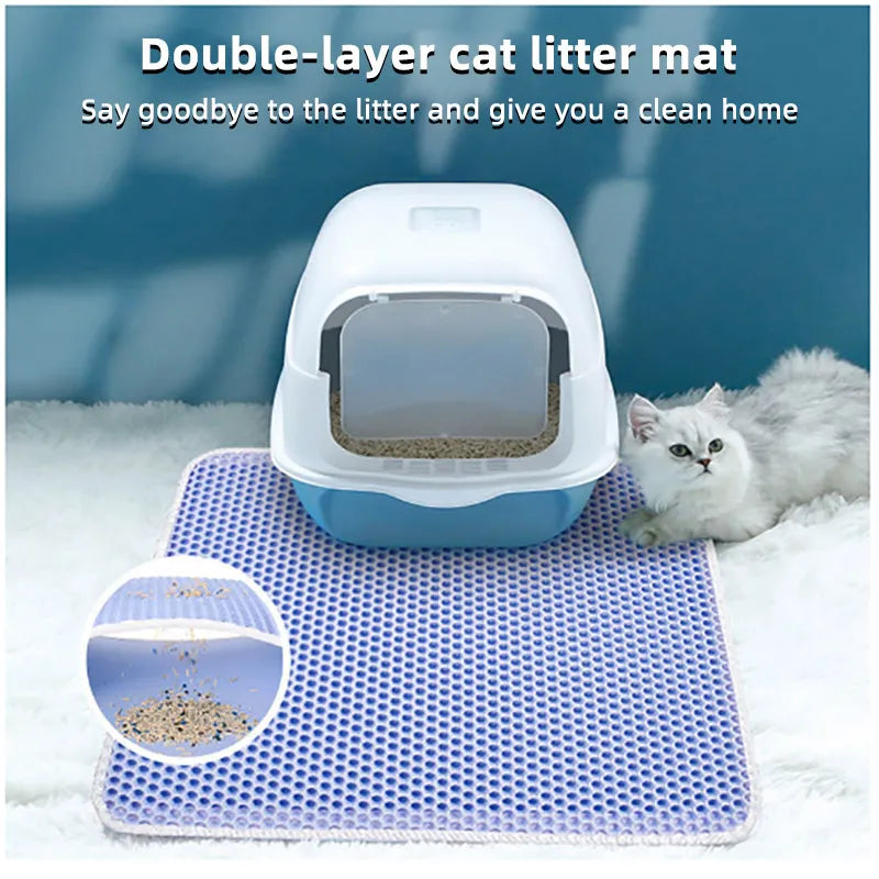 Double Layer Cat Litter Mat 