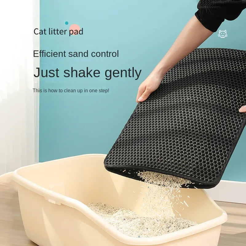 Double Layer Cat Litter Mat 