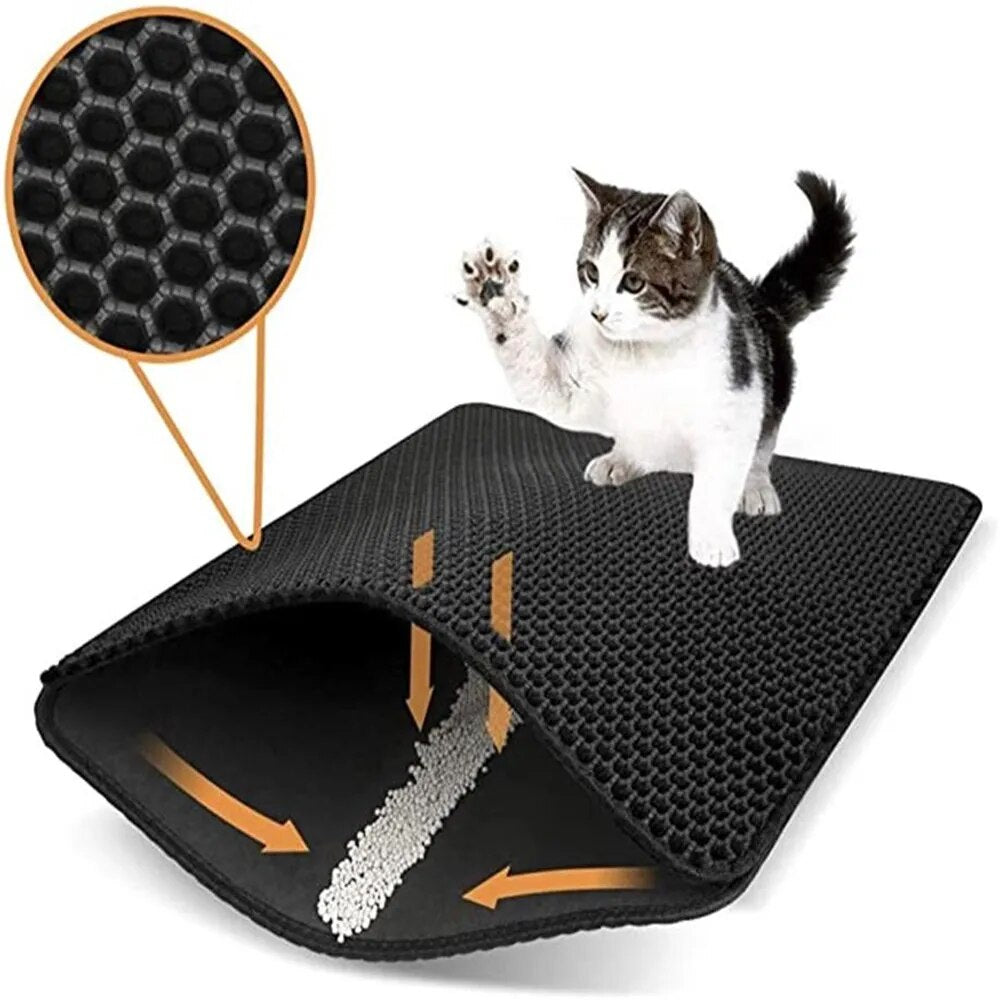 Double Layer Cat Litter Mat 