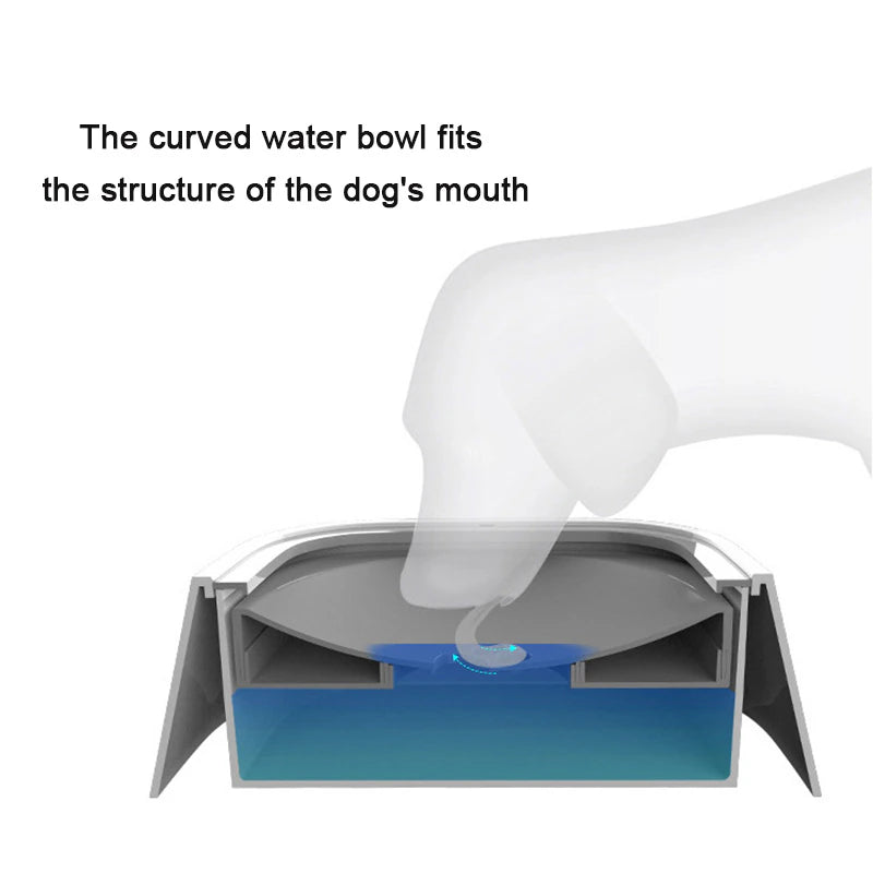 Non-Splash Water Bowl for Dogs